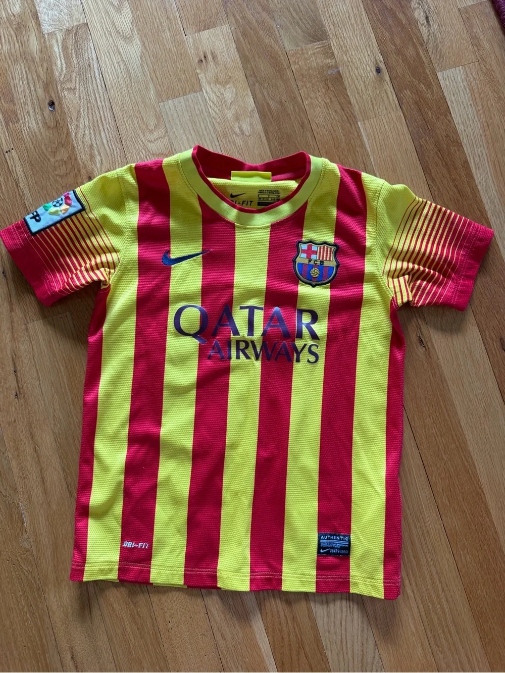 FC Barcelona Lionel Messi #10 Youth Jersey